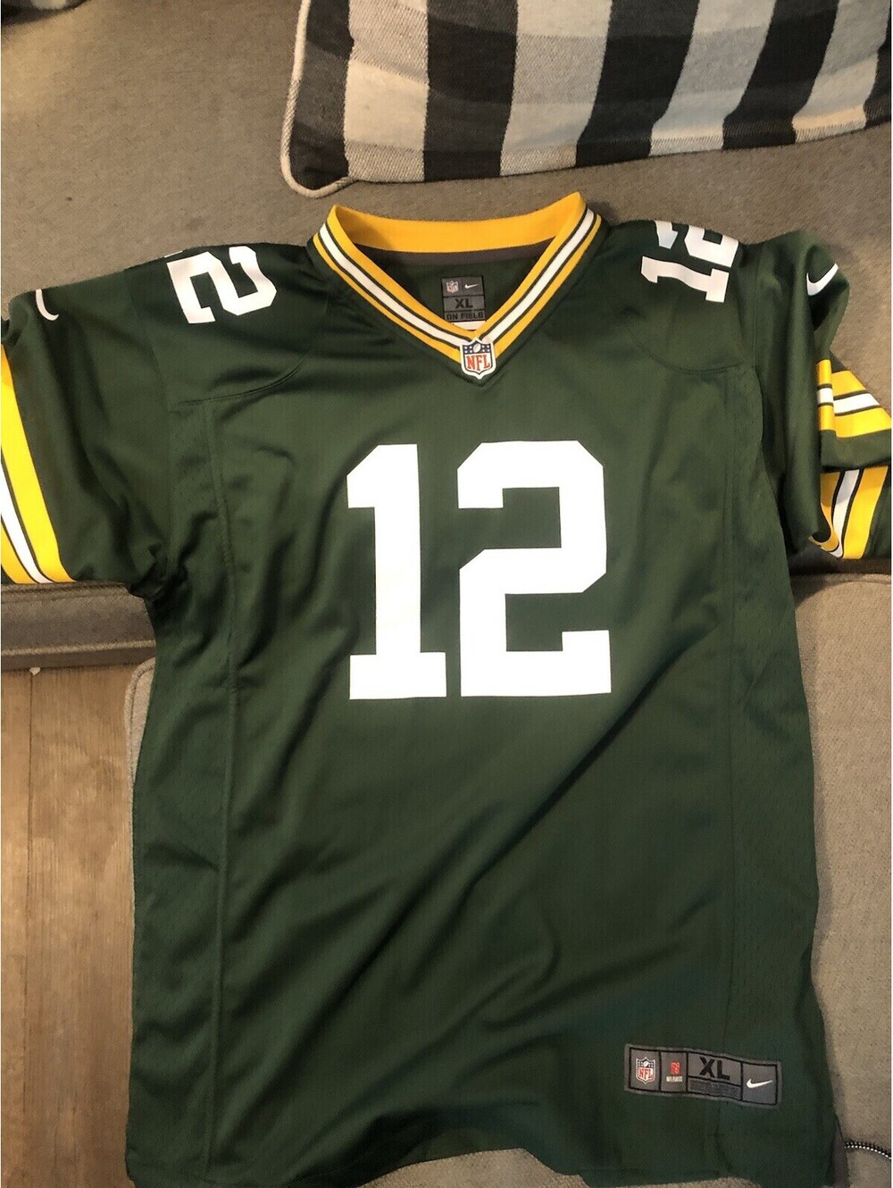 Green Bay Packers Aaron Rodgers #12 Nike  Jersey Women's XL